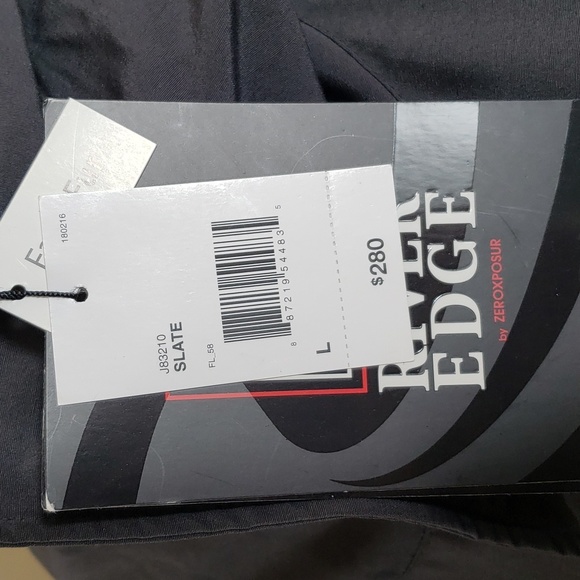 NWT Men's River Edge by Zeroxposur Dark Gray Hooded Coat/Parka, Faux Fur, Size L - Picture 13 of 16